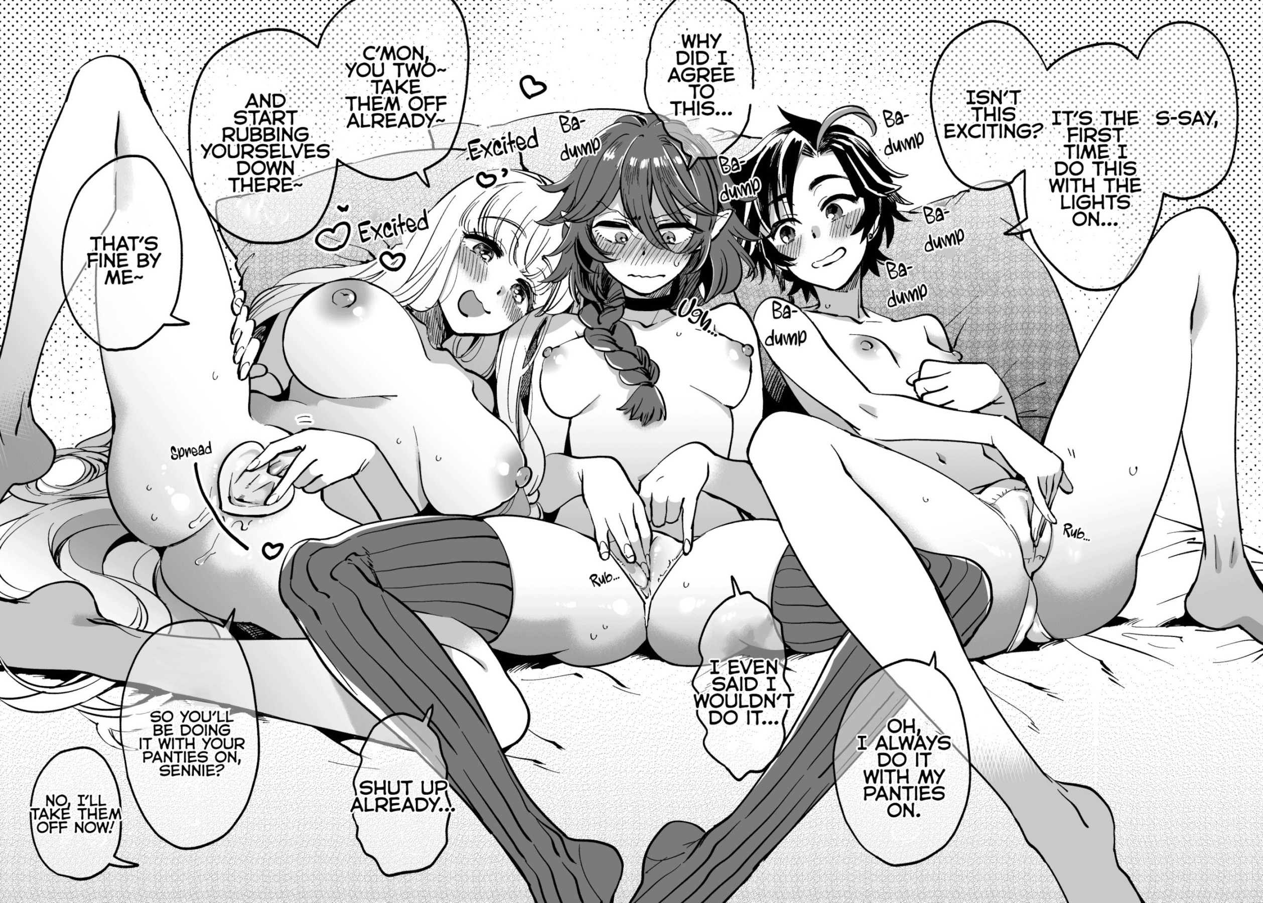 Hentai Manga Comic-Party of Female Adventurers Fuck a Lot At The Inn Once Nighttime Comes-Read-17